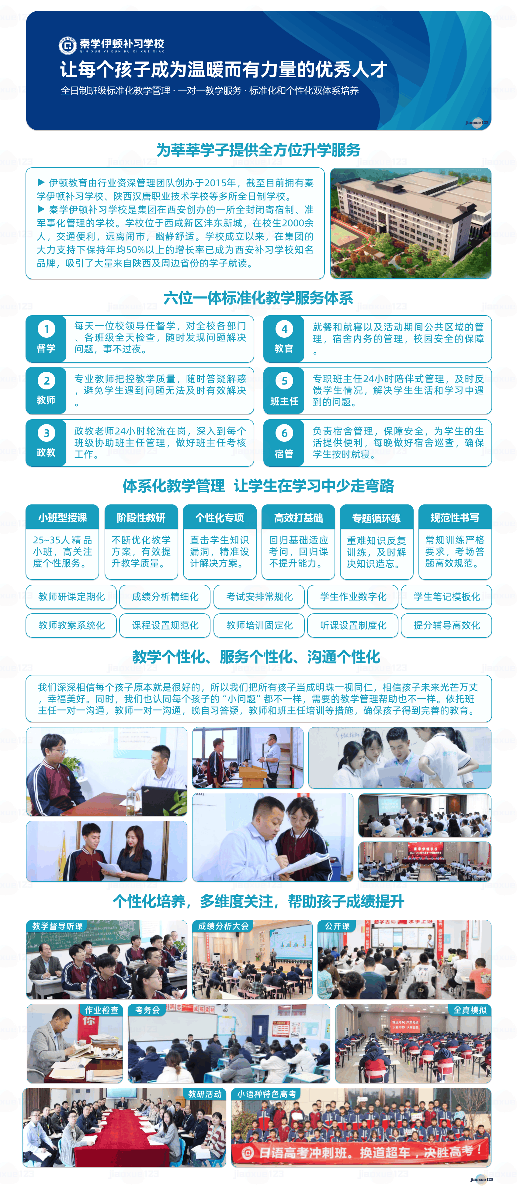 陕西秦学伊顿教育补习学校简介