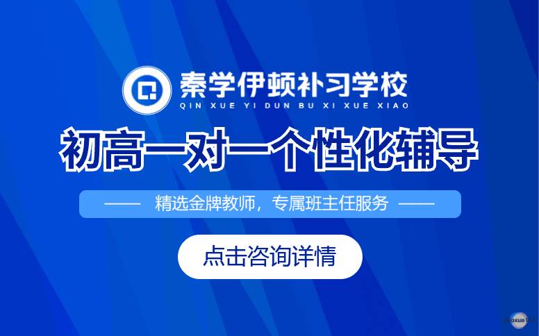 陕西伊顿教育初高文化课一对一个性化辅导