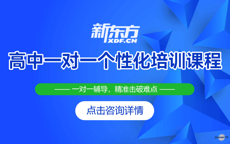 深圳新东方素质教育高中一对一个性化辅导课程