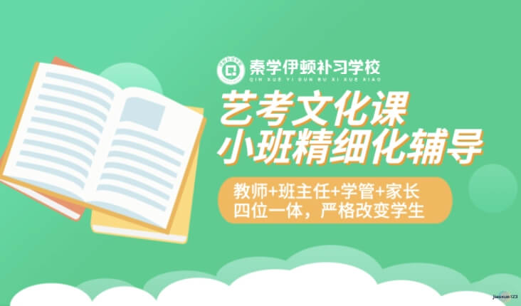 秦学伊顿艺考文化课小班辅导